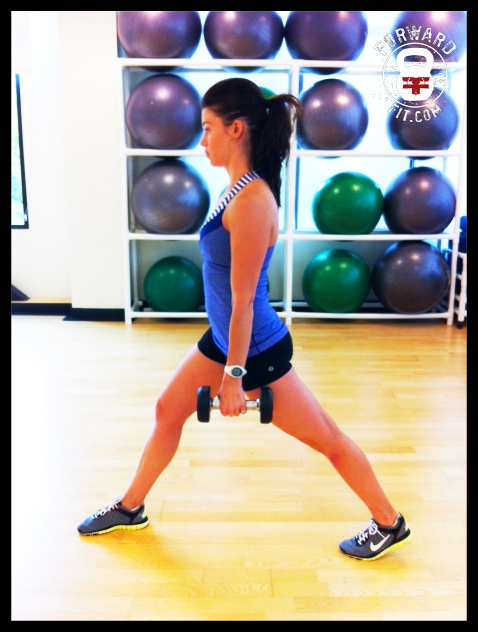 Lunges Dumbbell 2