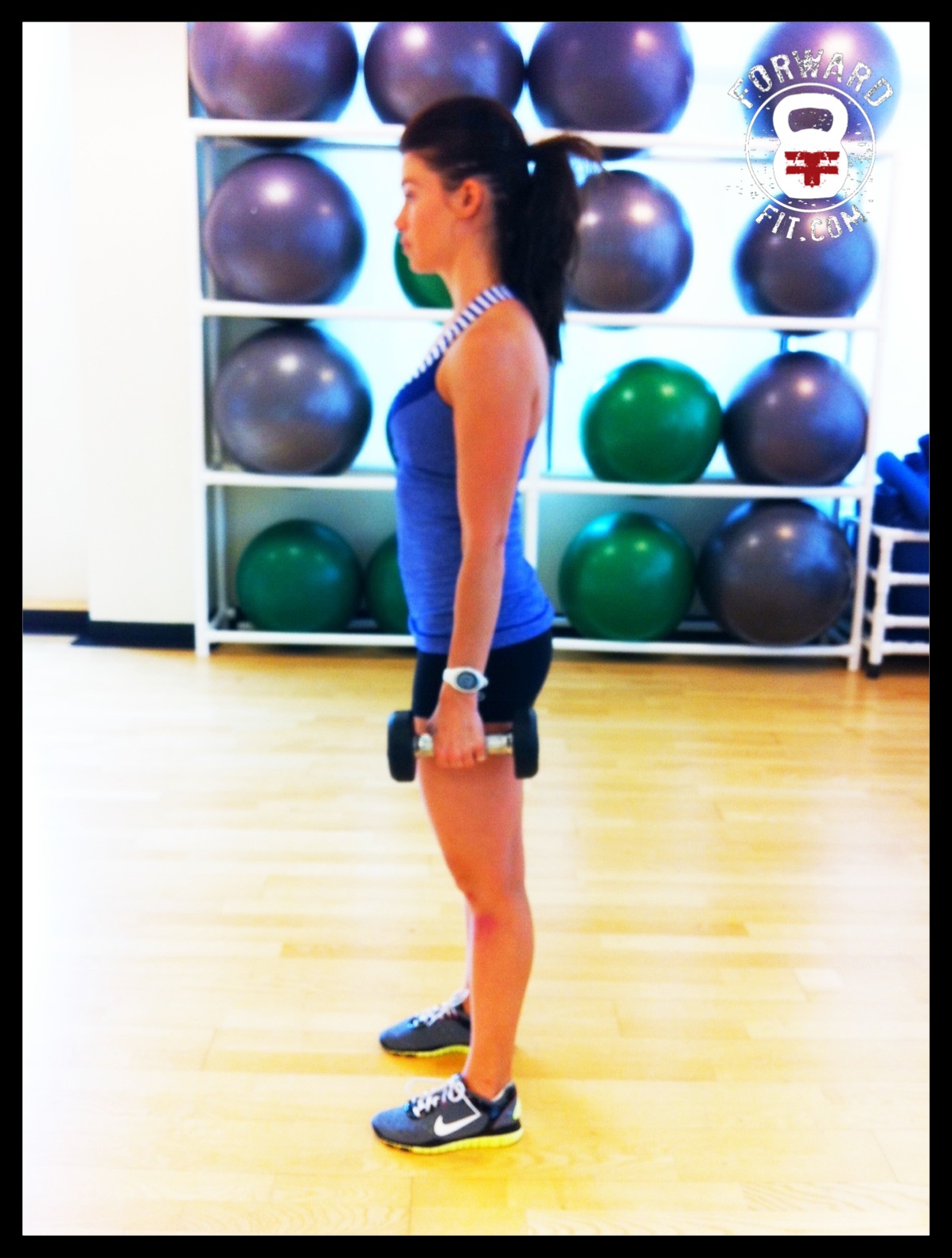 Lunges Dumbbell 1